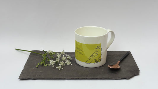 Blackbird Song Bone China Mug