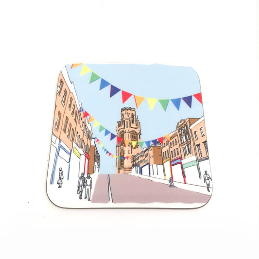 Bristol Park Street Coaster | Park Street Bristol coaster | Bristol university coaster | Bristol Coaster | Bristol Art | Coaster