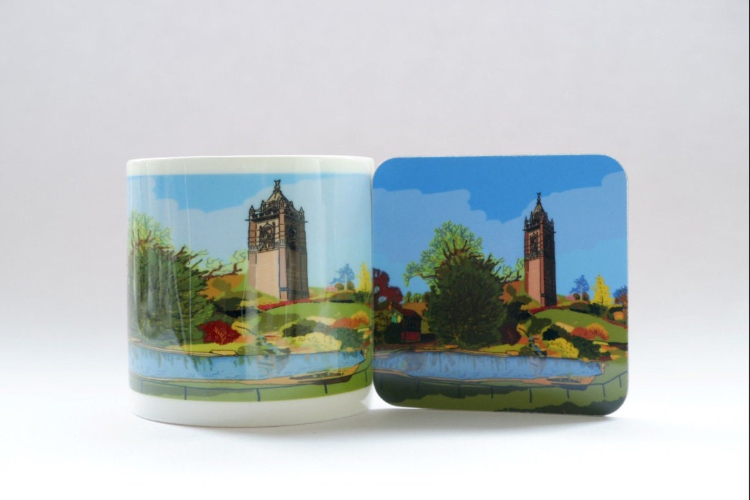 Bristol's Brandon Hill Coaster | Bristol Coaster | Table coaster | Bristol Art