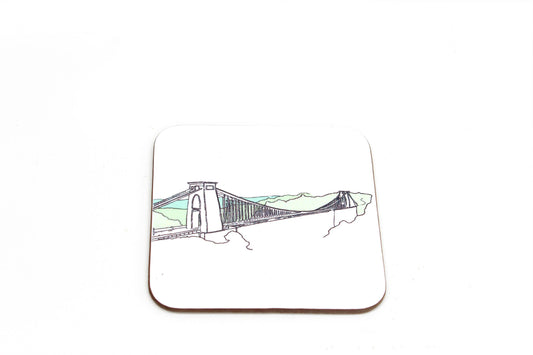 Clifton Suspension Bridge Coaster | Bristol Suspension Bridge Coaster | Clifton Suspension Bridge | Bristol Coaster | Bristol Art