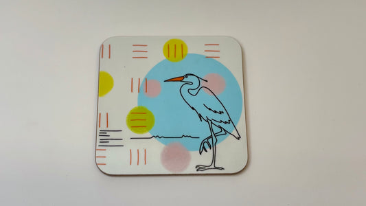 Heron Song Coaster