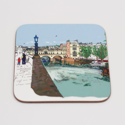 Pultney Bridge Bath Coaster