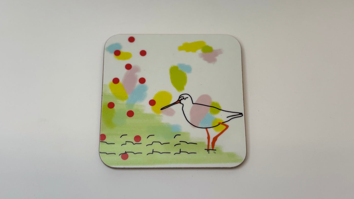 Water Bird Song Coaster Set