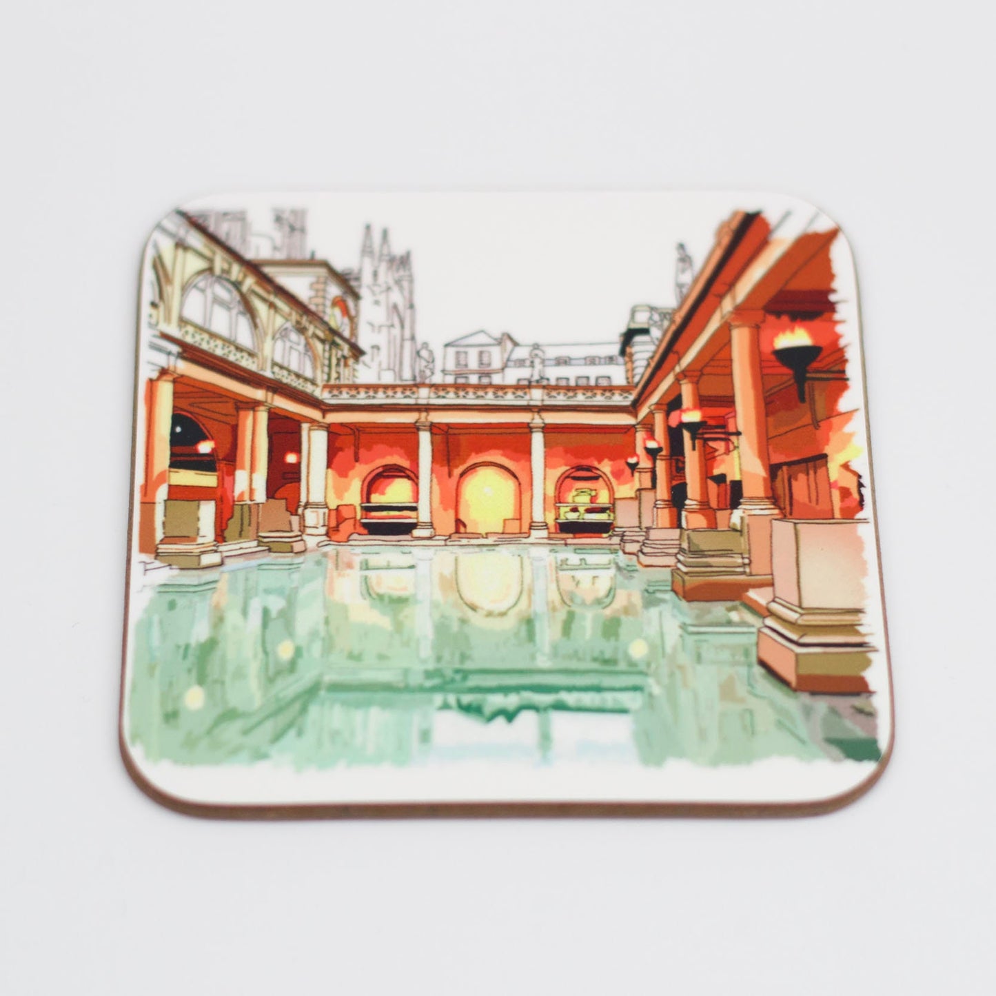 Roman Baths Coaster