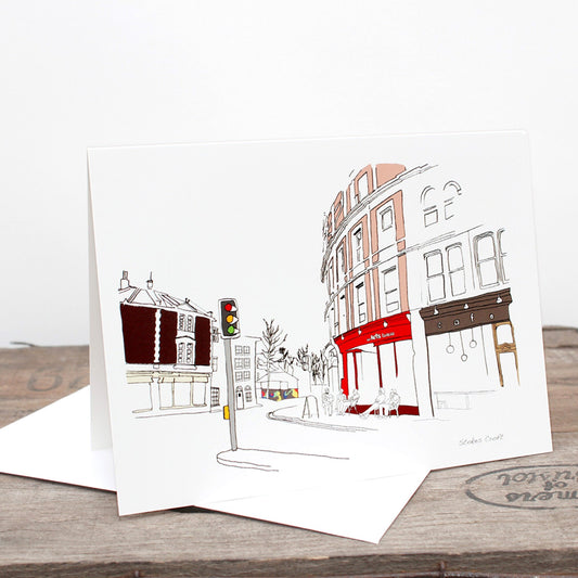 Stokes Croft Bristol Greetings Card