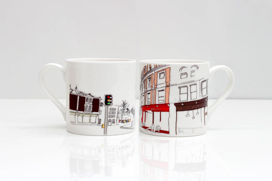 Stokes Croft Bristol Bone China Mug | Bristol street art Mug | stokes croft art mug | Bone China Mug | Bristol Art, Bristol Graffiti Banksy