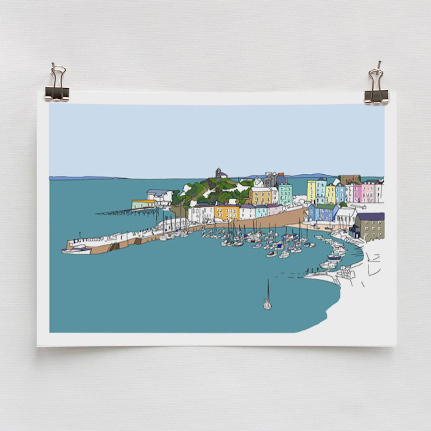 Tenby Digital Print