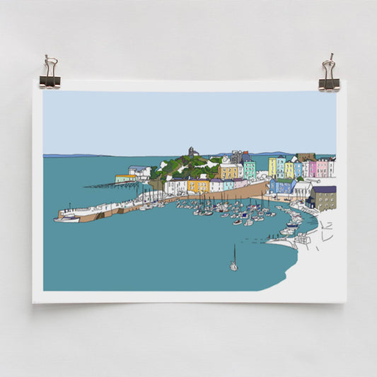 Tenby Digital Print