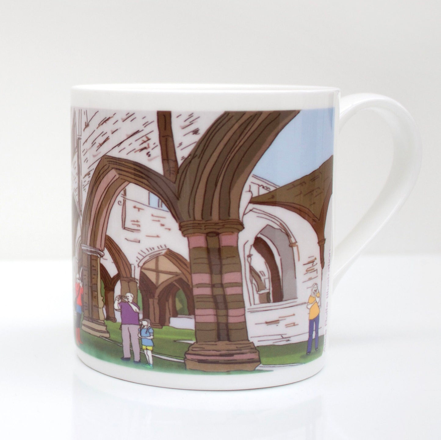 Tintern Abbey Bone China Mug