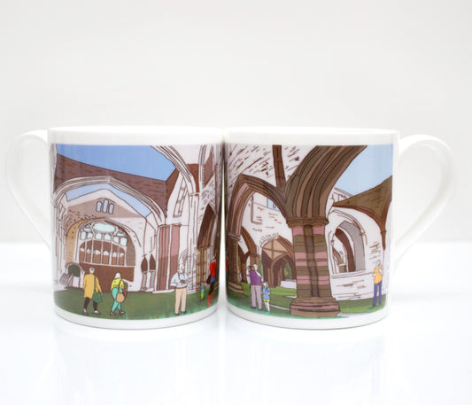 Tintern Abbey Bone China Mug