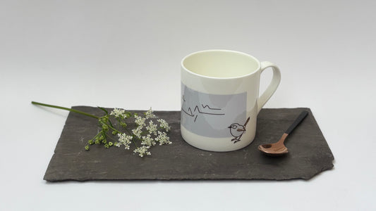 Wren Song Bone China Mug