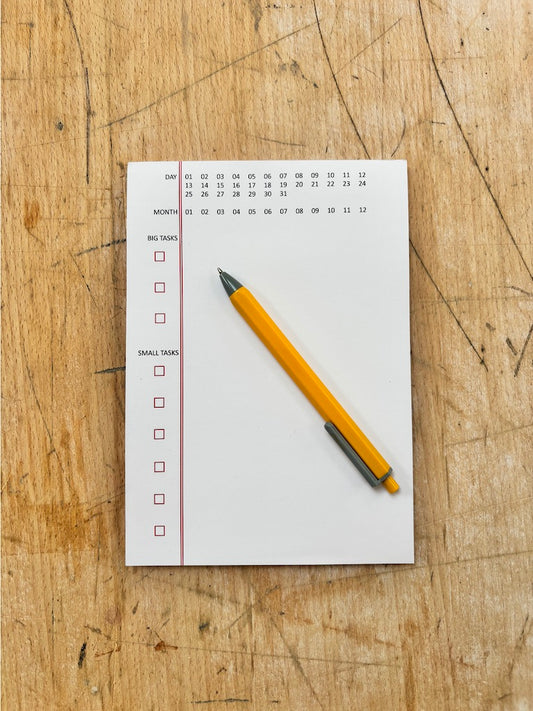 daily task note pad