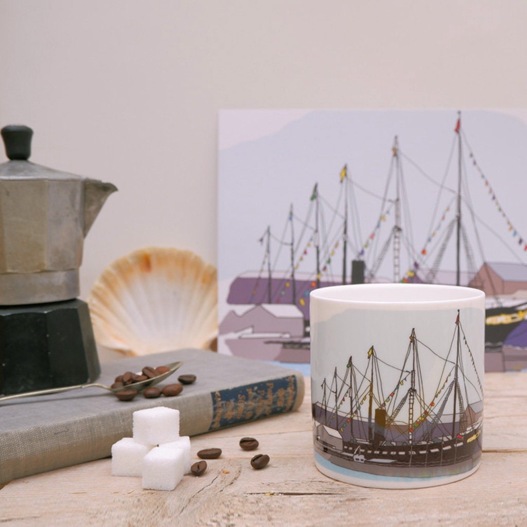 ss Great Britain Bone China Mug | The ss great Britain mug | Bristol Mug | Bone China Mug | Bristol Art | Bristol Ships | Bristol Boats