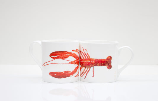Lobster Bone China Mug