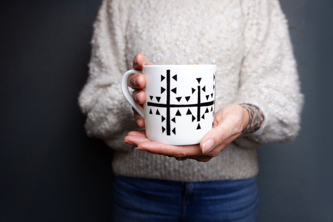 Mark - Bone China Mug