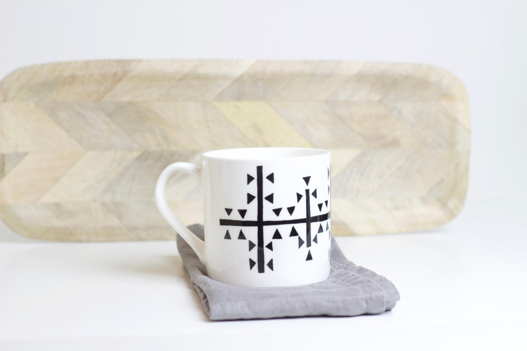 Mark - Bone China Mug