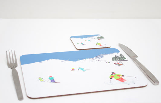 Weekend Explorer - Ski Placemat