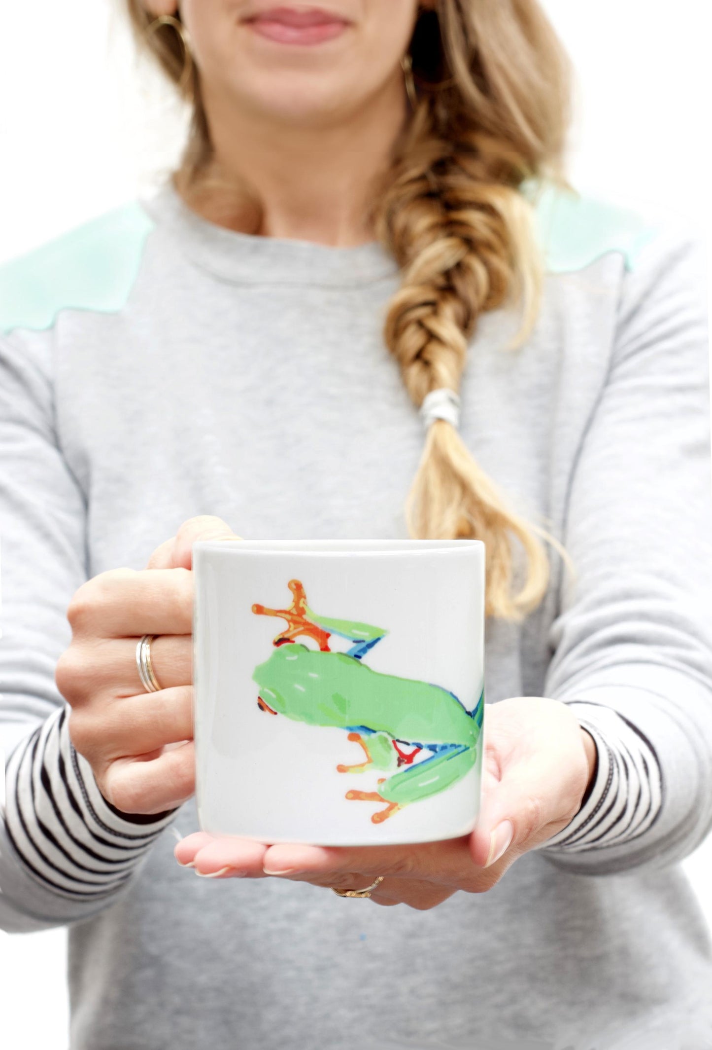 Tree Frog Bone China Mug