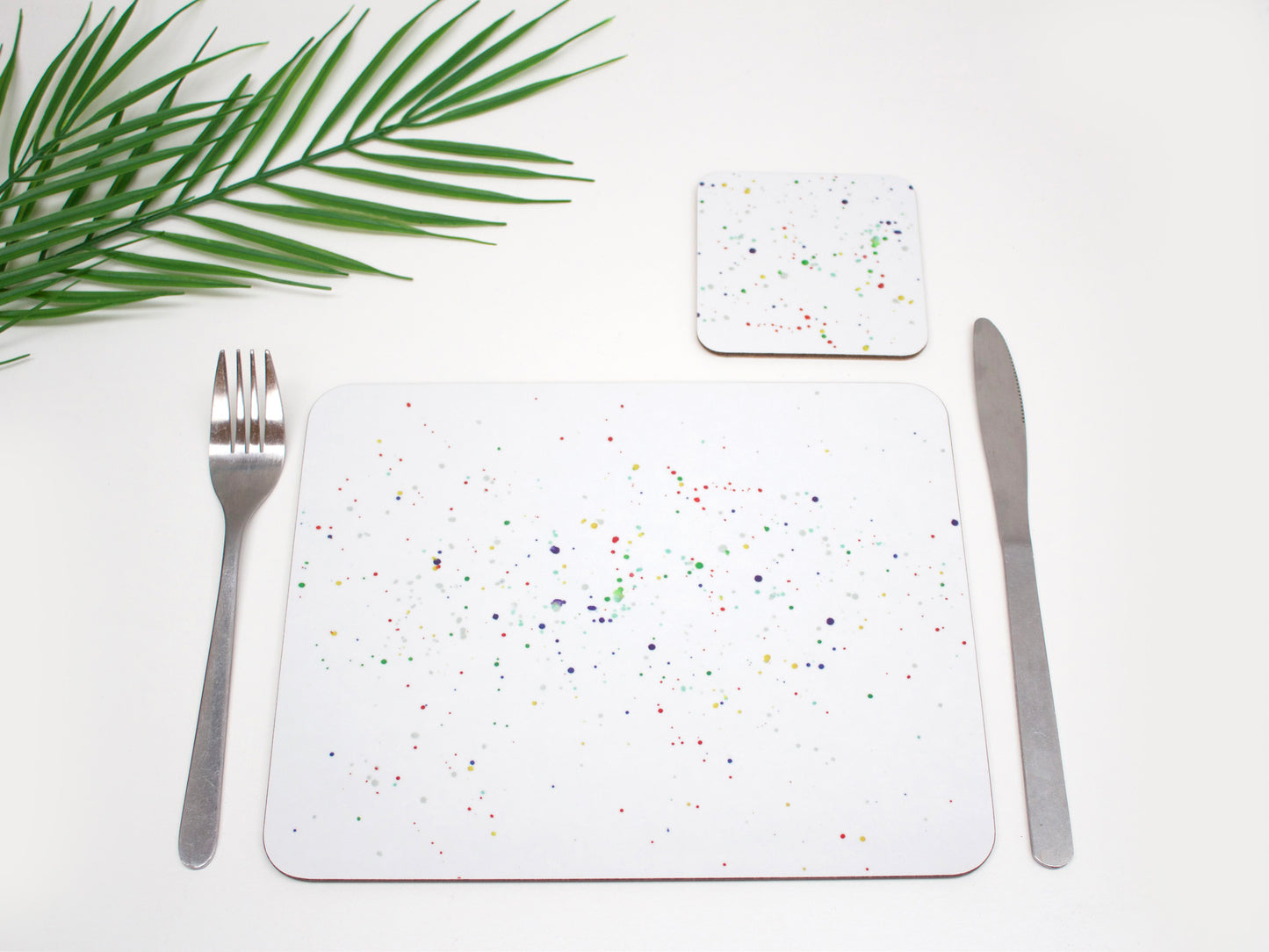 Multicoloured Splatter Placemat