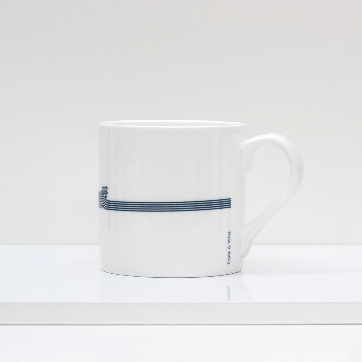 Dazzle Ship Bone China Mug