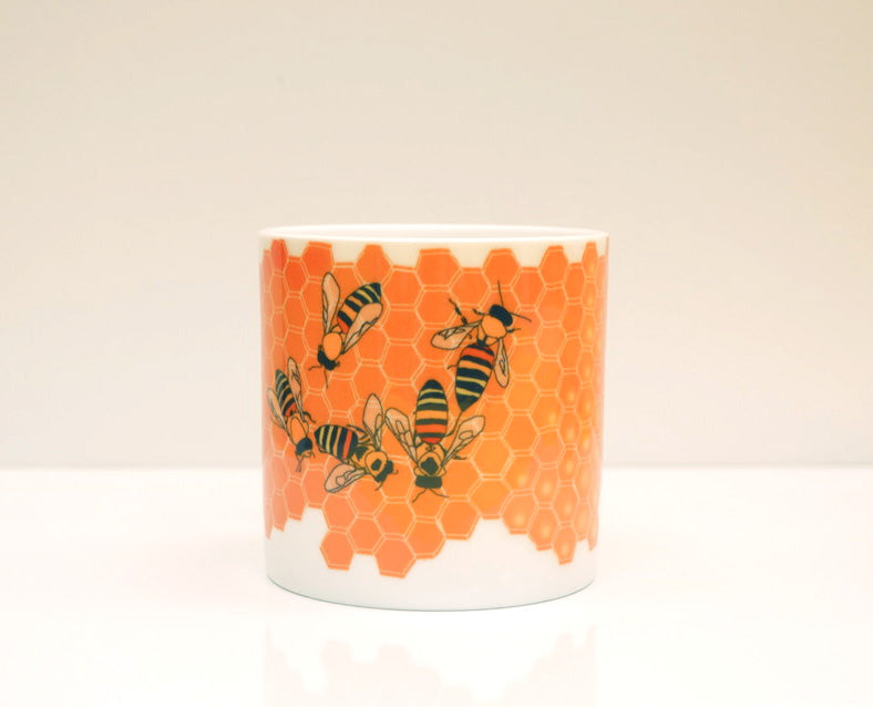 Bees Bone China Mug