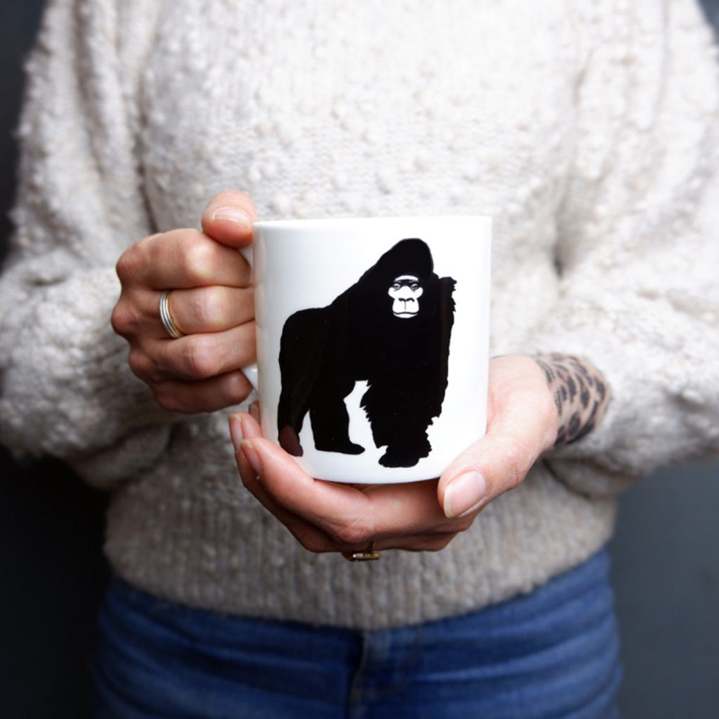 Gorilla Bone China Mug