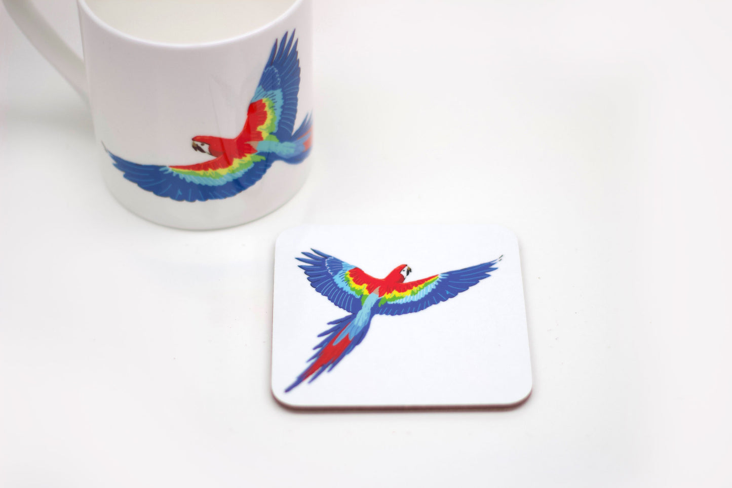 Parrot Bone China Mug