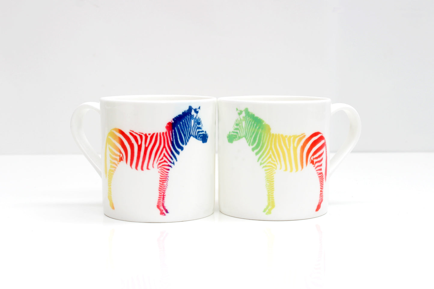 Zebras in Love Bone China Mug