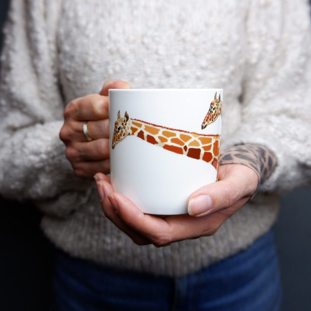 Giraffe Bone China Mug