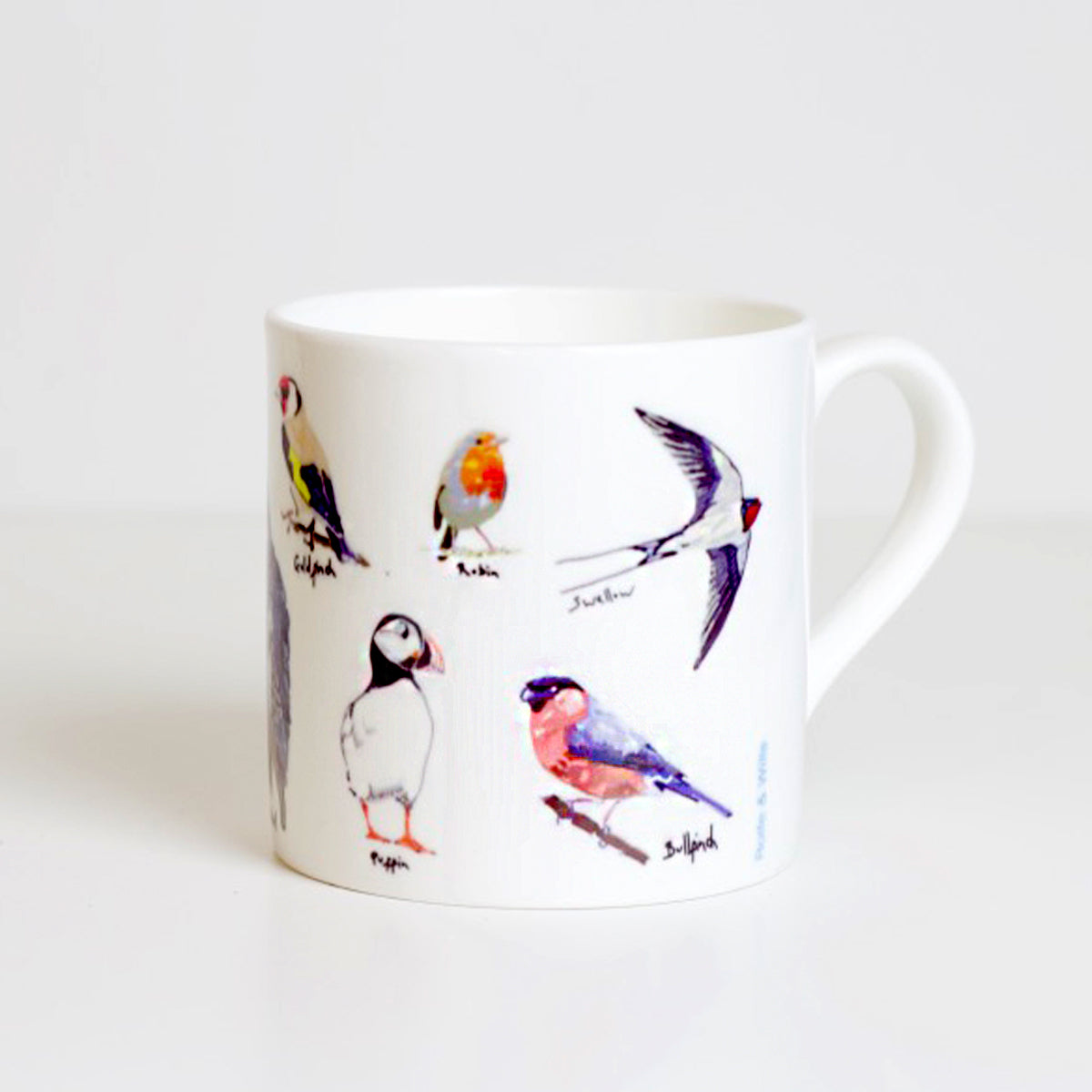 Garden Birds Bone China Mug