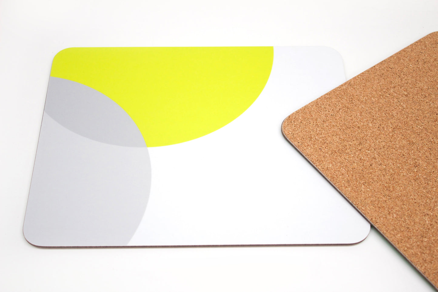 Lime|Grey Dip Placemat