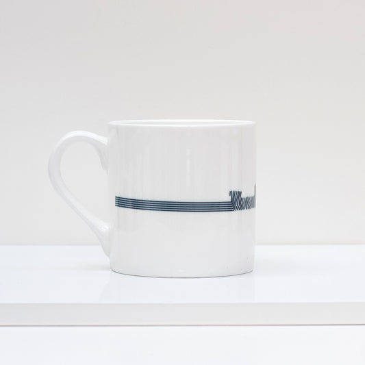 Dazzle Ship Bone China Mug