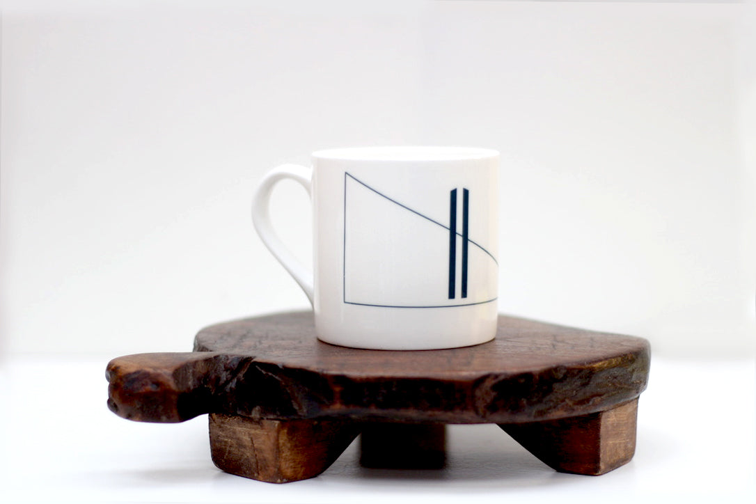 Set of Symbol Collection Bone China Mugs