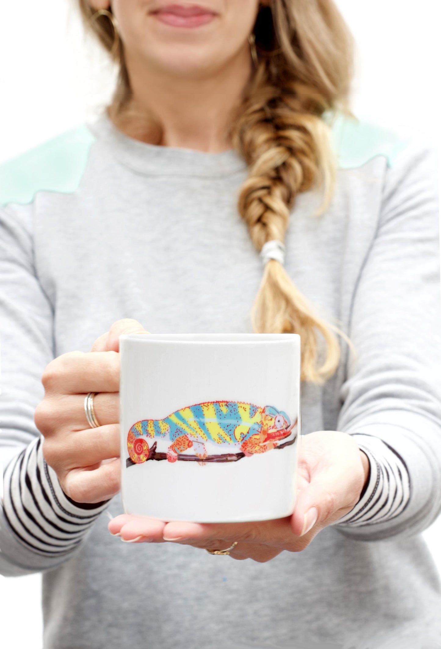 Chameleon Bone China Mug