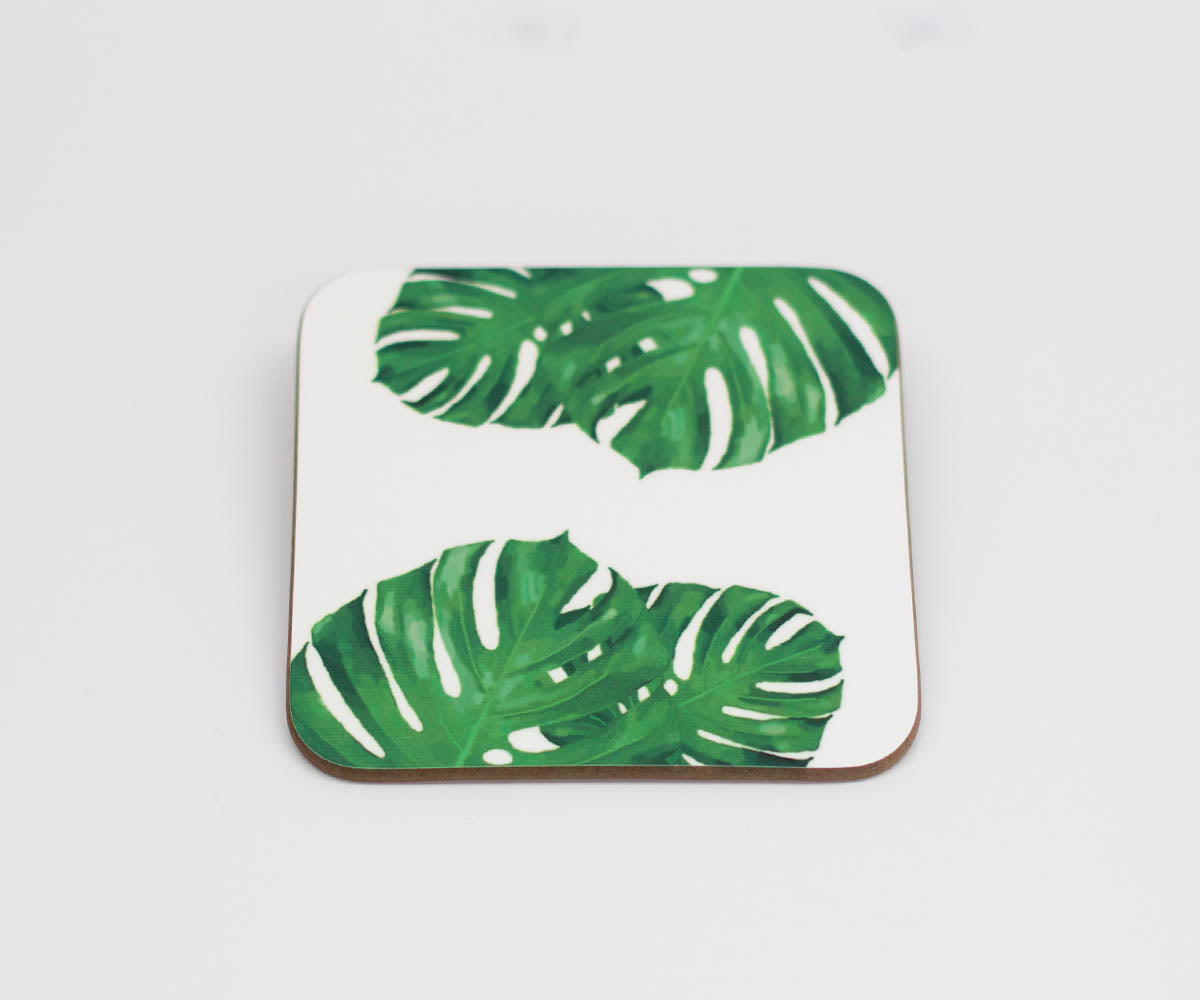 Cheese Leaf Coaster - Tropical Collection