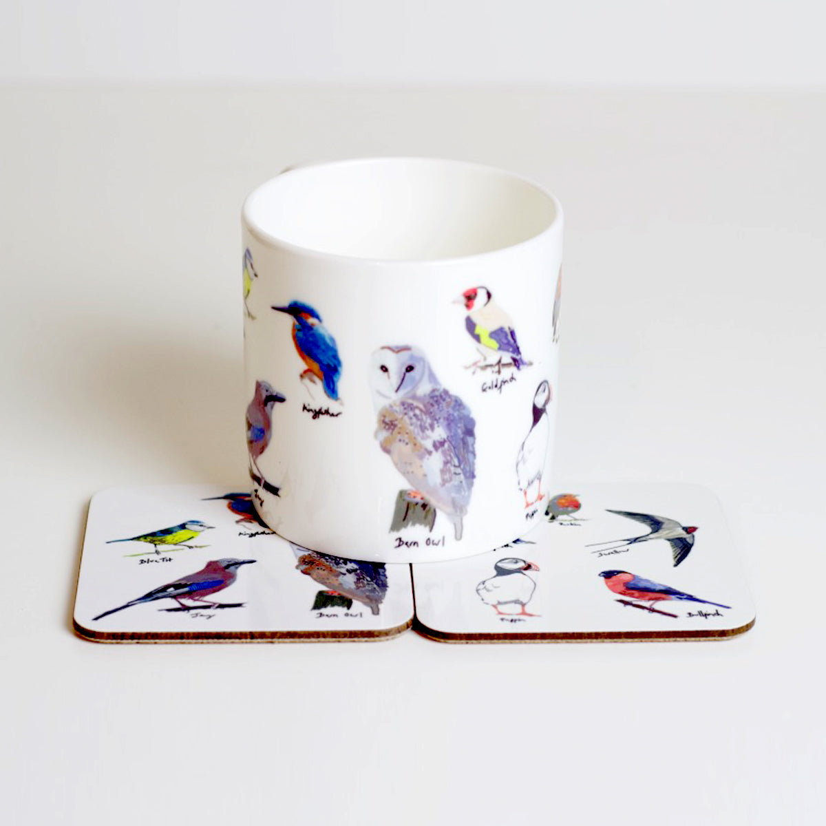 Garden Birds Bone China Mug