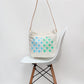 Green-Blue Design Organic Cotton Handbag