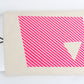 Fluro Geometric design Laptop sleeve 13"