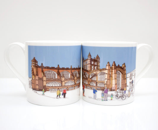Bath Abbey Bone China Mug