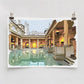 Bath Roman Bath Digital Print