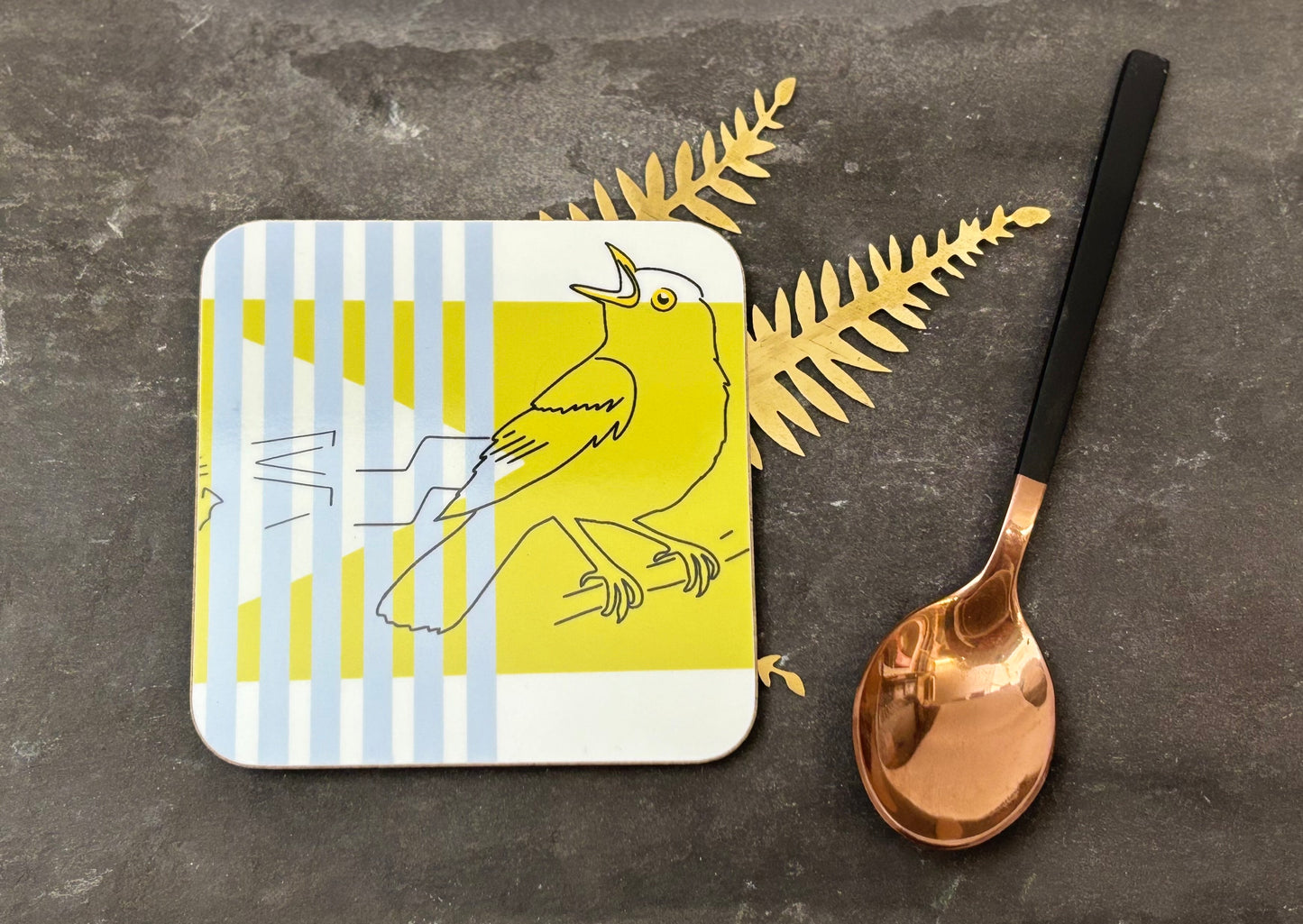 Black Bird Song Coaster
