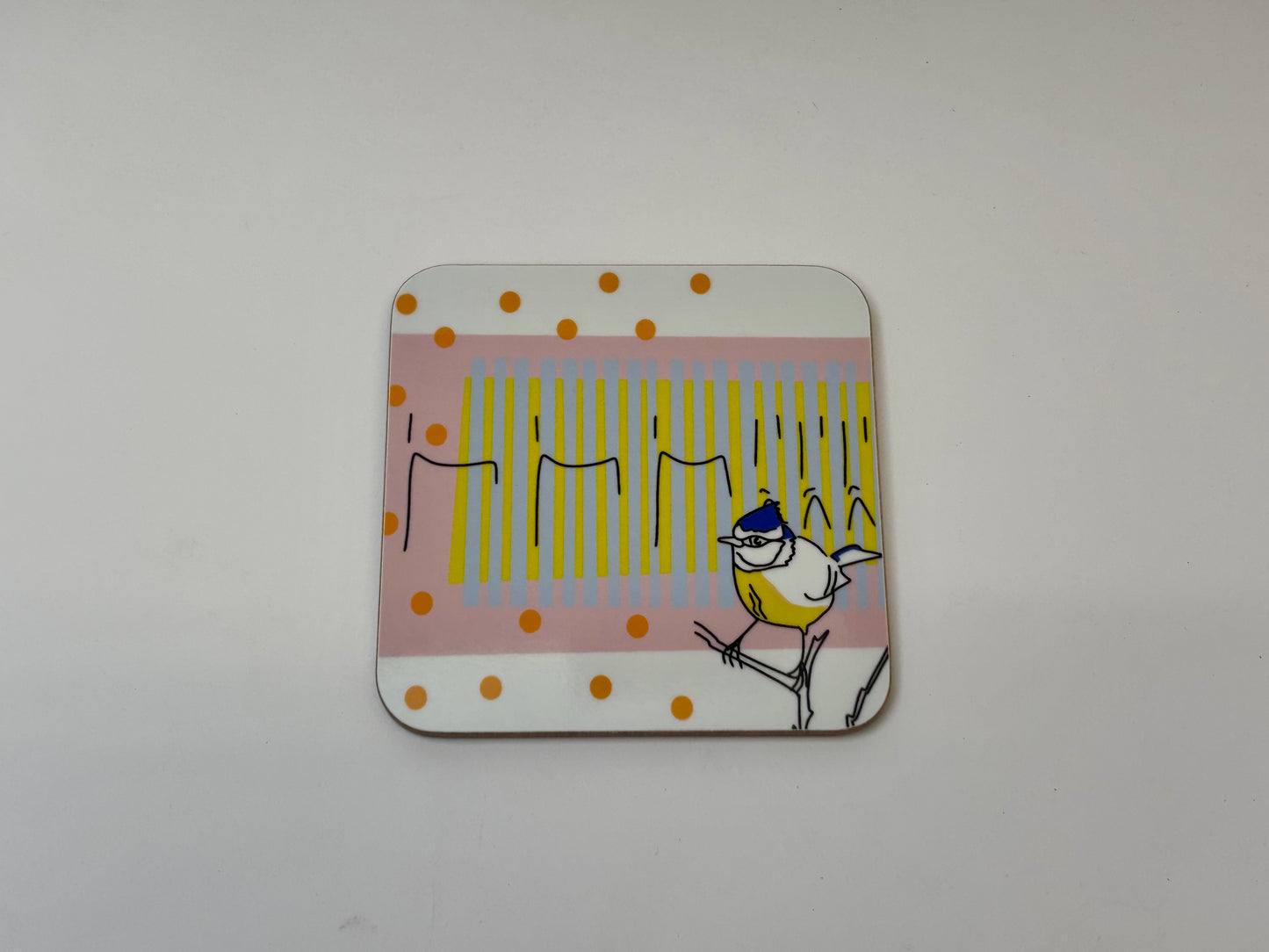 Garden Bird Song Coaster Set