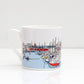 Bristol Harbourside Bone China Mug | Bristol Mug | Bone China Mug | Bristol Art | Bristol drawing | Bristol waterfront | Bristol Print