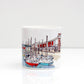 Bristol Harbourside Bone China Mug | Bristol Mug | Bone China Mug | Bristol Art | Bristol drawing | Bristol waterfront | Bristol Print
