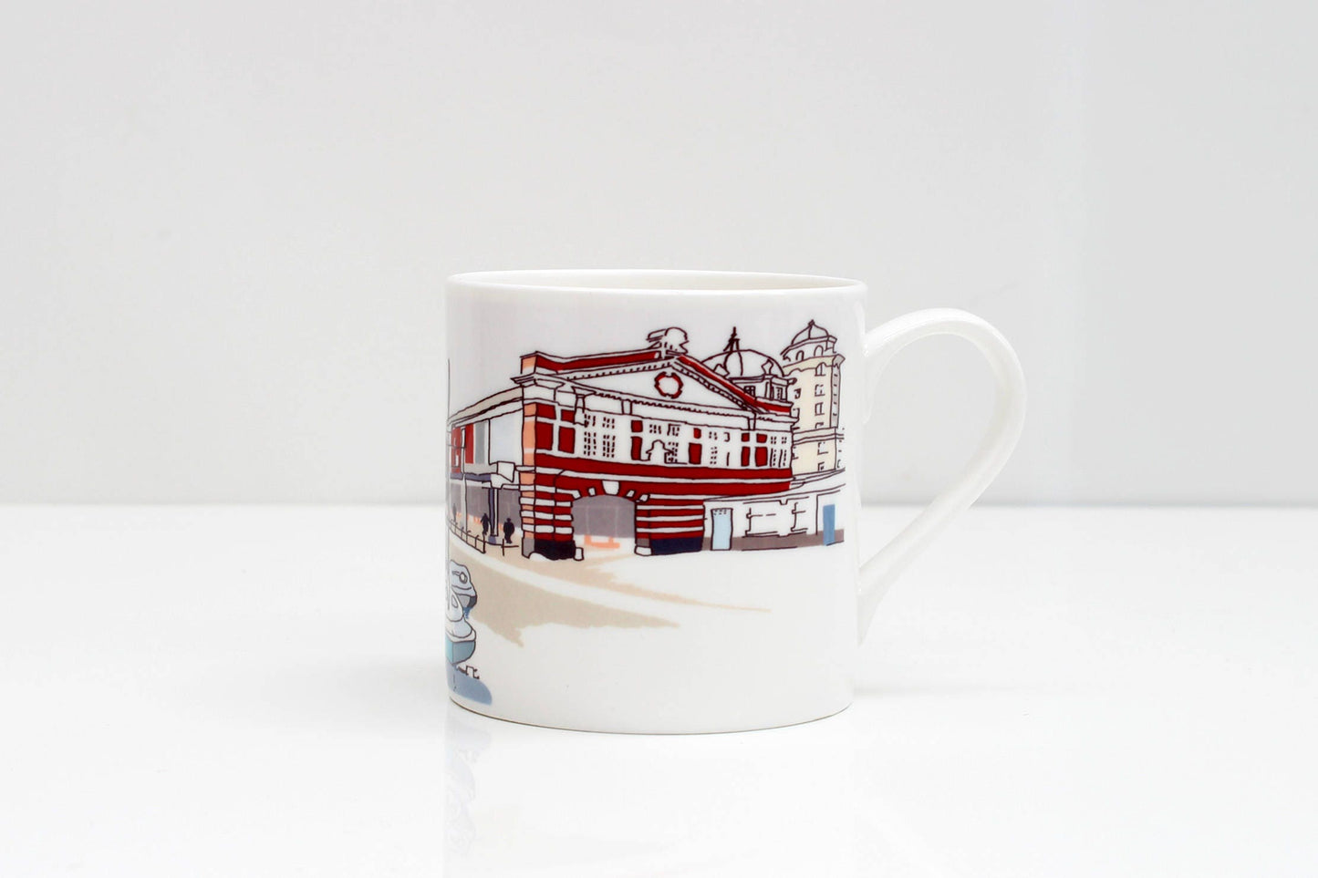Bristol Harbourside Bone China Mug | Bristol Mug | Bone China Mug | Bristol Art | Bristol drawing | Bristol waterfront | Bristol Print