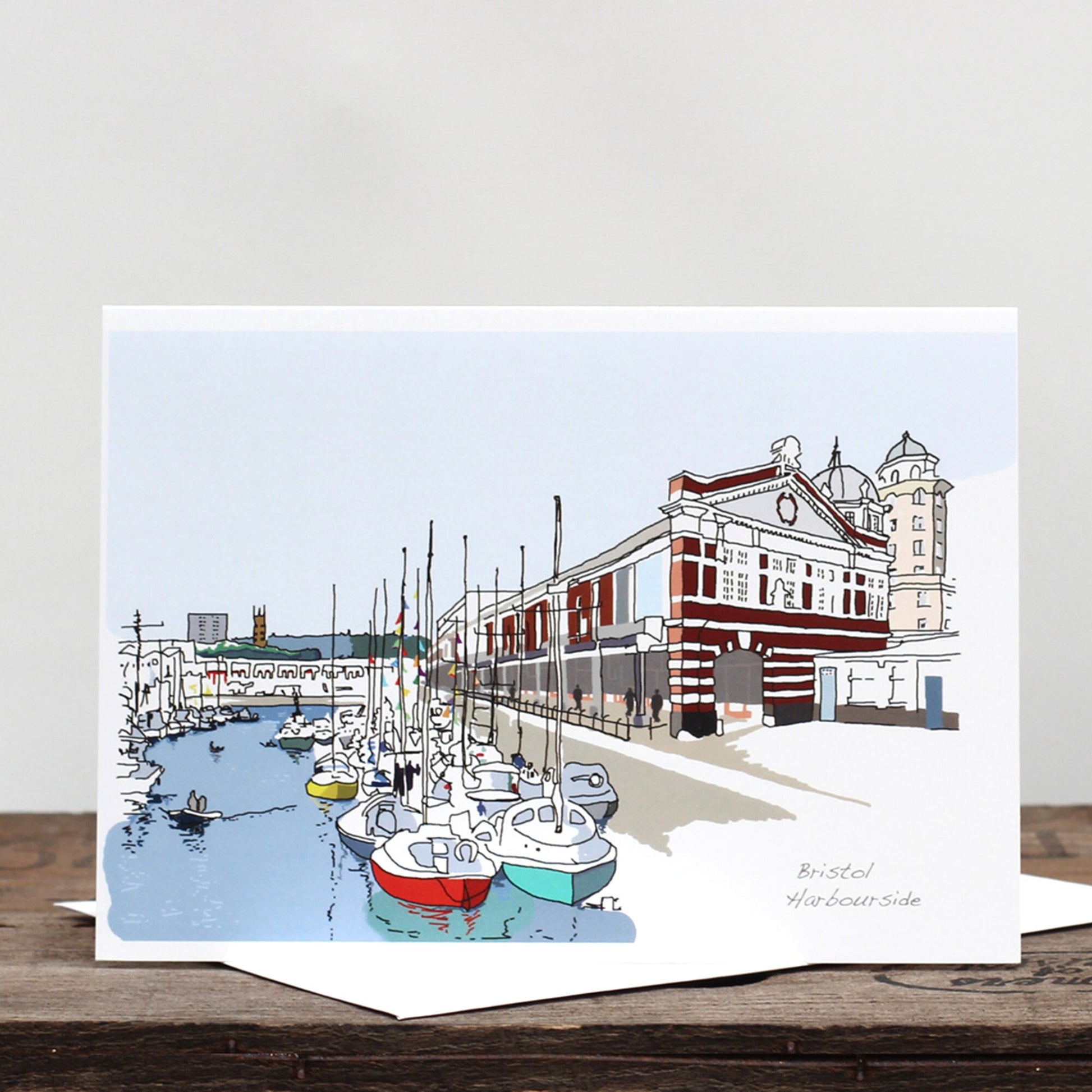 Bristol Harbourside Greetings Card