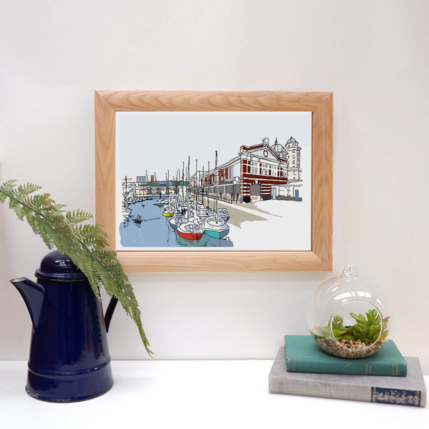 Bristol Harbourside digital Print wall art