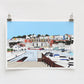 Bristol Marina digital Print wall art