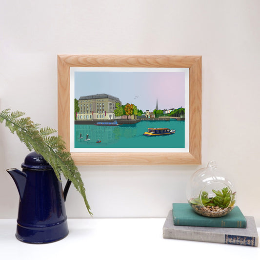 Bristol's Arnolfini and the Harbourside Digital Print