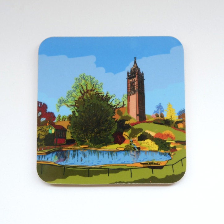 Bristol's Brandon Hill Coaster | Bristol Coaster | Table coaster | Bristol Art